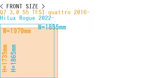 #Q7 3.0 55 TFSI quattro 2016- + Hilux Rogue 2022-